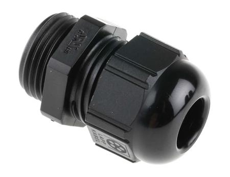 53015220+53019220 Lapp SKINTOP Series Black Polyamide Cable Gland, PG11 Thread, 4mm min., 10mm max., IP68