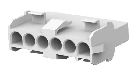 926307-3 TE Connectivity Universal MATE-N-LOK, 6.35mm Pitch, 6 Way, 1 Row Female Connector Housing