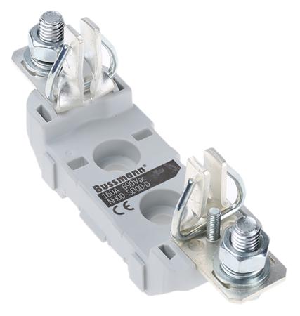 SD00-D Eaton 160A Rail Mount Fuse Holder for 00 Fuse, 1P, 690V ac