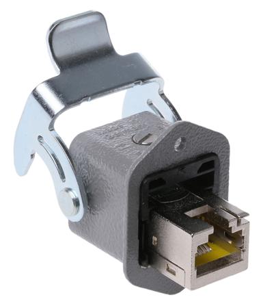 09452151560 Harting Han 3A RJ45 Series Female RJ45 Connector, Panel Mount, Cat6 Straight 8P -Way