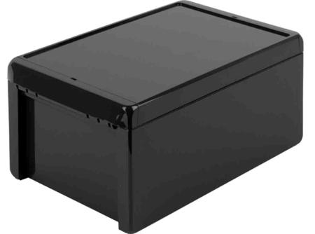 96016364-B-261712-PC-V0-7024 Bopla Bocube Series Graphite Grey Polycarbonate V0 Enclosure, IP66, IP68, IK07, Graphite Grey Lid, 271 x 170 x 120mm
