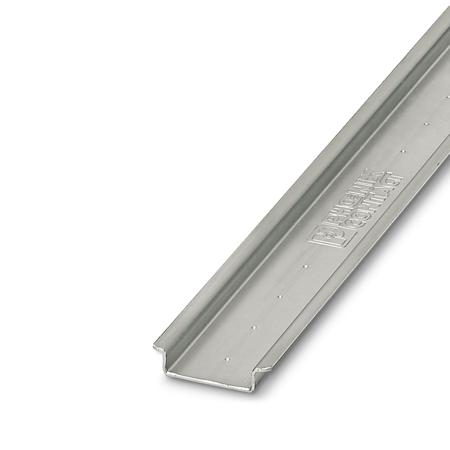 0801775 Phoenix Contact Steel Unperforated DIN Rail, Top Hat Compatible, 2m x 35mm x 7.5mm