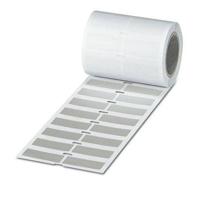 0800345 Phoenix Contact EMLS Silver Label, 40mm Width, 15mm Height, 1000Per Roll Qty