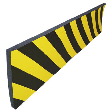 840-0619 RS PRO Black, Yellow Impact Protector 5m x