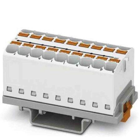 3273582 Phoenix Contact Distribution Block, 18 Way, 0.2 → 6mm², 32A, 800 V, White