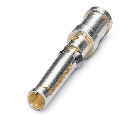 1663446 Phoenix Contact CK Female 5mA Crimp Contact Minimum Wire Size 2.5mm² Maximum Wire Size 2.5mm² for use with Heavy Duty