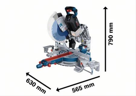 0601B43000 Bosch GCM GCM 18V-305 GDC 305mm Cordless Mitre Saw, 18V