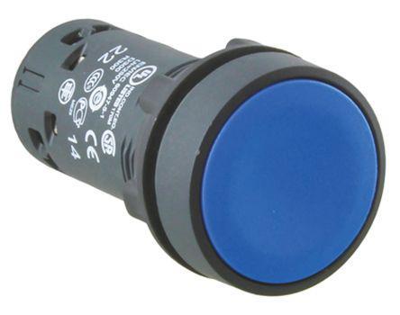 XB7NA65 Schneider Electric XB7 No Blue Push Button NO/NC Spring Return