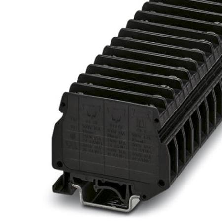 0920083 Phoenix Contact  USIG Series Black, Single-Level, Screw Termination, Fused