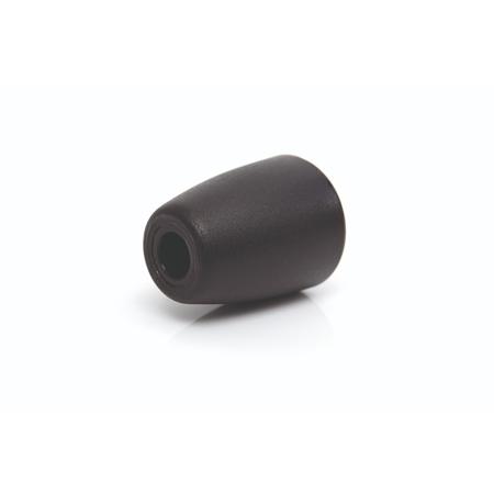 284-5567 RS PRO Black Thermoplastic Taper Clamping Knob, 8mm, Bore