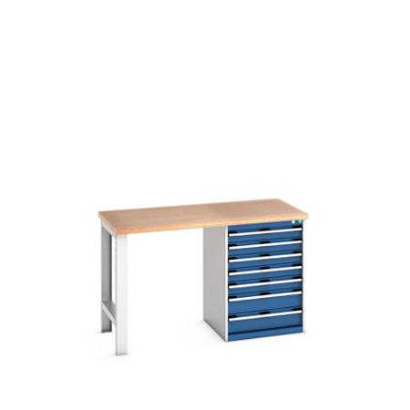 41003496-11V Bott 41003496.11V Sheet Steel Workbench, 940mm x 750mm x 1500mm