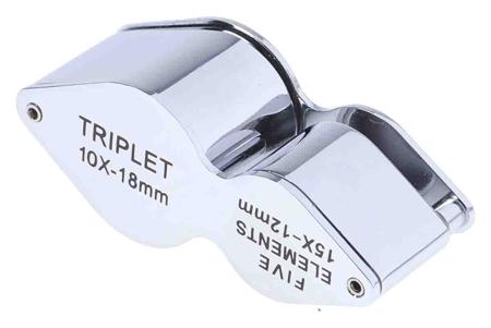 342-9808 RS PRO Magnifier, 10X x Magnification, 12mm Diameter