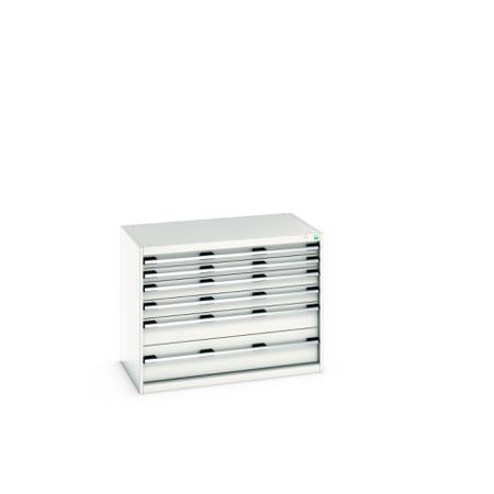 40021191-16V Bott 6 Cabinet, Steel, 800mm x 650mm x 1050mm, Light Grey