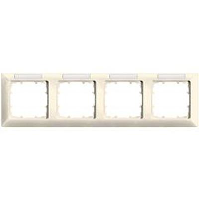 5TG2584-1 Siemens White 4 Gang Frame
