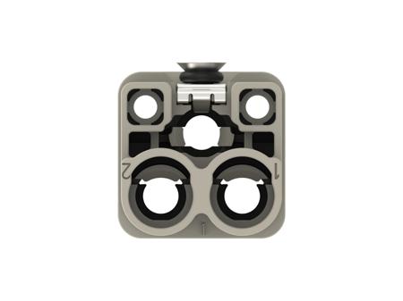 T2080022201-000 TE Connectivity Heavy Duty Power Connector Module, 40A, HQ-002 Series