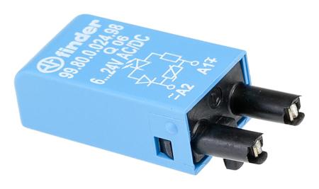 99-80-0-024-98 Plug In Interface Relay Module 6 → 24V ac/dc
