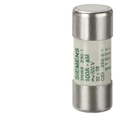 3NW8212-1 Siemens 32A Cartridge Fuse, 22 X 58mm