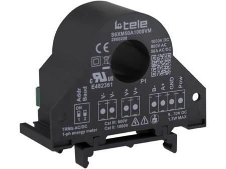 S6XM50A1000VM Current Monitoring Relay, 1 Phase, 800V ac, DIN Rail