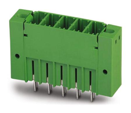 1720958 Phoenix Contact, 7.62mm Pitch, PCV 5/ 7-GF-7.62, 7 Way, Pluggable Terminal Block, Header, Solder Termination,