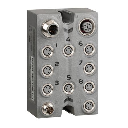TM7BDM8B Schneider Electric Modicon TM7 Series Expansion Module for Use with Modicon LMC058, Modicon M258, Discrete, DC, 24 V dc