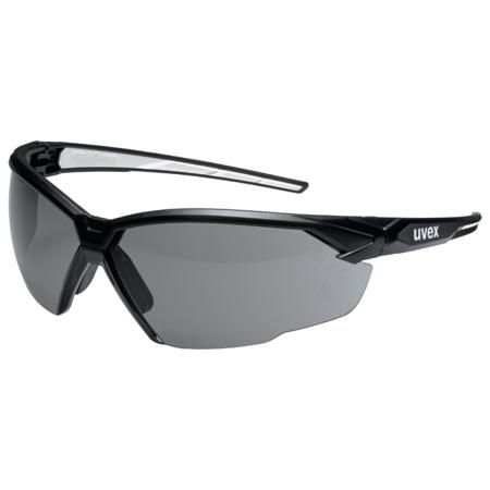 9181288 Uvex suXXeed Anti-Mist UV Safety Glasses, Grey PC Lens