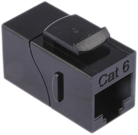 MH3101-CAT6 MH Connectors MH3101 Series Single-Port RJ45 Coupler, Cat6, UTP