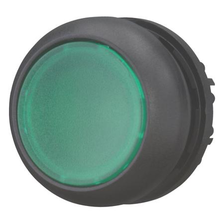 216928 M22S-DL-G Eaton RMQ Titan M22 Series Illuminated Push Button, Panel Mount, 22mm Cutout, IP67, IP69K