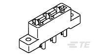 5-145339-1 5-1453 Series Vertical Edge Connector, Panel Mount, 5-Contacts, 1-Row