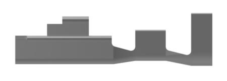 175151-1 TE Connectivity AMP Universal Power Crimp Terminal Contact, Female, 0.1mm² to 0.35mm², 26AWG to 22AWG, Tin Plating