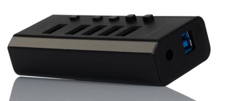 220-6493 RS PRO 1x USB A Port Hub, USB 3.0 - Mains Plug Powered