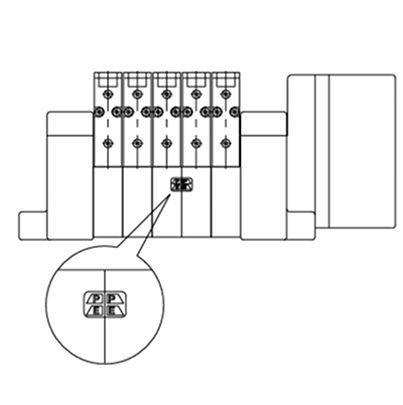 SV1000-74-1A SMC SV1000 Block Disk Labels,