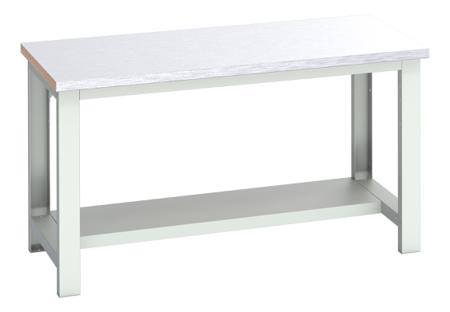 41003651-16V Bott 41003651.16V Sheet Steel Workbench, 450kg Max Load, 840mm x 750mm x 1500mm