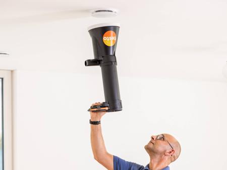 0563-2417 Testo Vane Anemometer, 20m/s Max, Measures Volume Air Flow