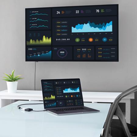 CDP2DVI StarTech.com USB C to DVI Adapter, USB 3.1, 1 Supported Display(s) - 1920 x 1200