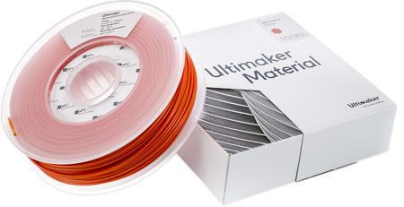 1628 Ultimaker 2.85mm Orange ABS 3D Printer Filament, 750g