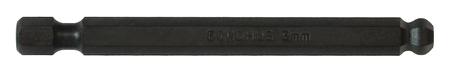 BON10868 Bessey Hex Hex Bit, 1/4 in Tip, 6 mm Tip, Hex Drive, 76 mm Overall 1-Piece