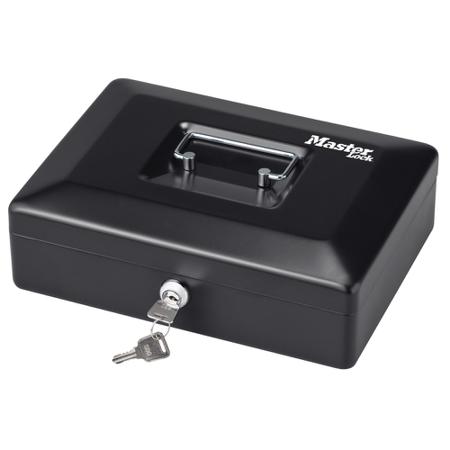 CB-10ML Black Cash Box, 25 cm x 25cm x 18.8 cm