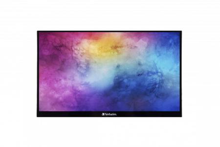 49591 Verbatim PMT-14 Portable Touchscreen 14in LCD Monitor, 1920 x 1080