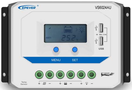 VS6024AU Seeit 12 V, 24 V 60A Solar Charge Controller