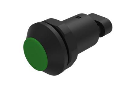 09-RS-1101-5000-M000 EAO Series 09 Series Push Button Switch, Momentary, Panel Mount, 30mm Cutout, 1 NO, 12 → 48V dc, IP67