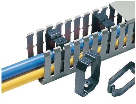 181-50890 Acrylonitrile Butadiene Styrene Cable Trunking Accessory, 74 x 94 x 20mm, HelaDuct