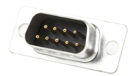 MHDM9SP MH Connectors MHDM 9 Way Cable Mount D-sub Connector Plug, 2.77mm Pitch