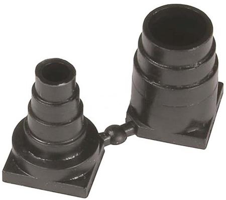 09670019968 HARTING, D-Sub Series Grommet For Use With D-Sub Backshell