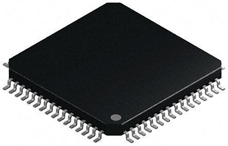 ADS1178IPAPT Texas Instruments, Octal 16-bit- ADC 52ksps, 64-Pin HTQFP