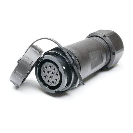 304-751 RS PRO Industrial Circular Connectors, 12 Contacts, In-line, SY21 Connector, Socket, Female, IP67