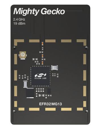 SLWRB4168A Silicon Labs Mighty Gecko EFR32MG13 Wireless Radio Board for RF Interfaces Matching Networks 2.4GHz