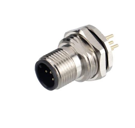 557-139 RS PRO Industrial Circular Connectors, 5 Contacts, Rear Mount, Socket, Male, IP67