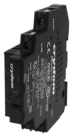 DR10D12X Sensata Crydom DR Series Solid State Relay, 12 A dc Load, DIN Rail Mount, 100 V ac Load, 32 V dc Control