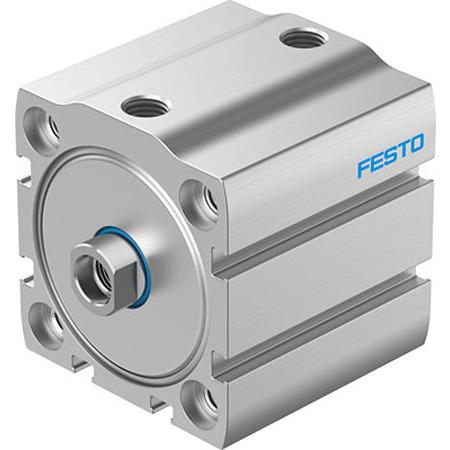 ADN-S-50-25-I-P-A-F1A Festo Pneumatic Compact Cylinder - , 50mm Bore, 25mm Stroke, ADN Series, Double Acting