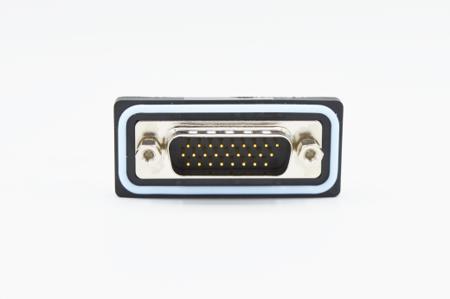 HDF-R26-113L011 Norcomp HDF 26 Way Right Angle Solder D-sub Connector Plug, 2.29mm Pitch, with 4-40 Screw Locks